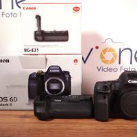 CANON EOS 6D Mark 2 + BATTERYGRIP (63000 scatti) 