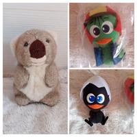 Peluche Calimero e Koala Trudi
