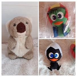 Peluche Calimero e Koala Trudi