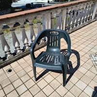 Sedie PVC da giardino