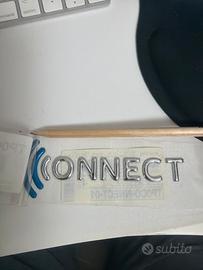 Scritta adesivo logo connect toyota aygo