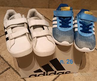 scarpe bambino Adidas numero 26