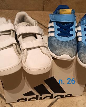 scarpe bambino Adidas numero 26
