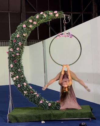 Struttura autoportante per danza area