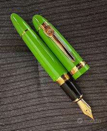 Penna Stilografica Jinhao 159 Avocado Gold Nib EF