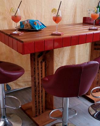 Mobile Lounge Drink Bar Arabasque Esterno/Interno