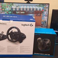 Volante Logitech G923 + Cambio – Come Nuovo, Usato