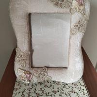 Stock 24 Portafoto in velluto nuovi