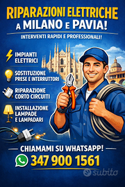 Elettricista a Milano e Pavia - Riparazioni Rapide
