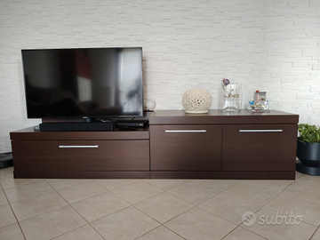 Mobile soggiorno porta tv con pensile e mensole