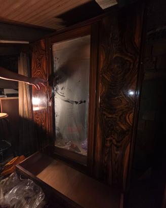 bauli e mobili vintage  + cassetta in legno
