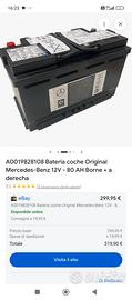 batteria  80 ah start e stop 