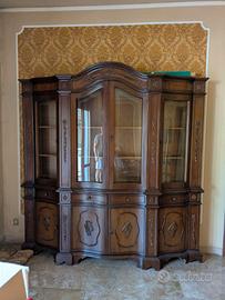 credenza/vetrina in legno