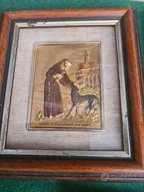 Quadretto Piccolo Quadro ASSISIche raffigura San F