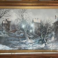 Meraviglioso Paesaggio Invernale “La Nevicata”