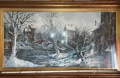 Meraviglioso Paesaggio Invernale “La Nevicata”