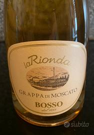 La rionda grappa di moscato bosso