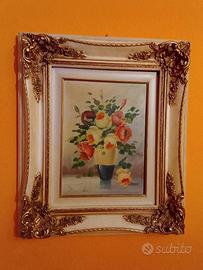 quadro olio su tela 1900