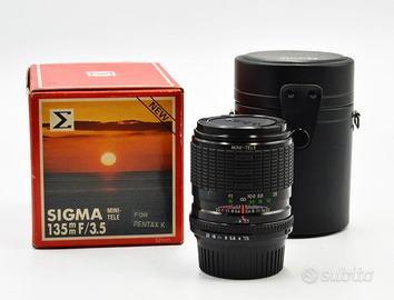 sigma 135mm f3.5 per Pentax nuovo
