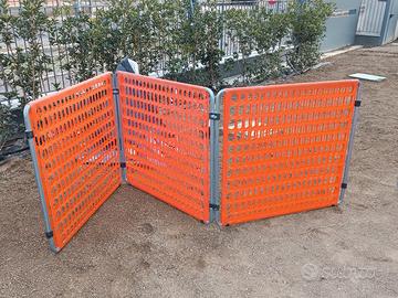 transenne modulari 1*1 mt x3 pz6 e basi cemento