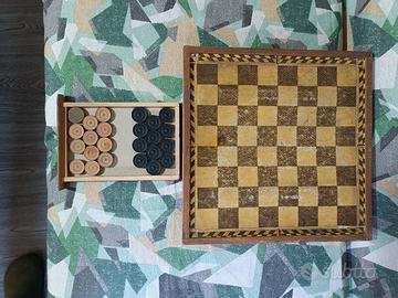gioco dama vintage anni 50 