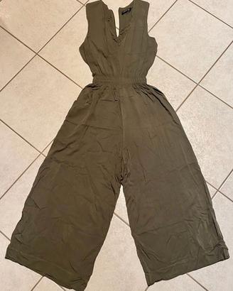 Tuta verde militare taglia 42