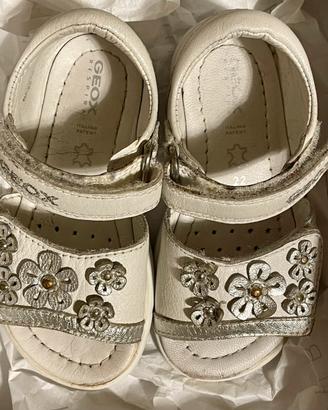 Scarpe bimba Geox tg.22 mod. Verred Lea + Met. Goa
