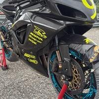 Terminale racing Suzuki gsx r 600 750 K6 k7