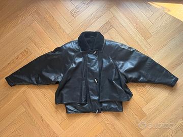 Giacca Pelle Gianni Versace