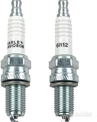 Coppia Candele Originali HARLEY-Davidson OEM 6R12 