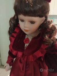 bambola in porcellana vintage 