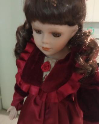 bambola in porcellana vintage 