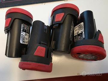 4 Batterie Parkside X12V Team PAPK 12 A4 2Ah