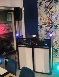 Impianto professionale per karaoke e feste private