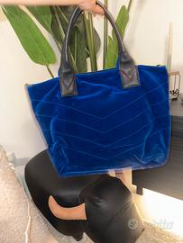 Maxi bag pinko velluto