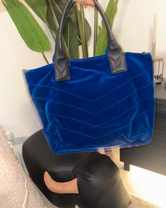 Maxi bag pinko velluto