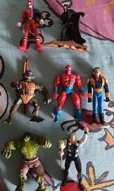 action figure di personaggi vari