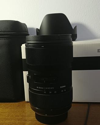Sigma 18-35mm f/1.8 DC HSM Art per Nikon