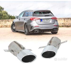 TERMINALI SCARICO MERCEDES W177 18- LOOK A35 AMG