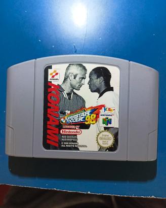 Superstar soccer 98 Nintendo 64