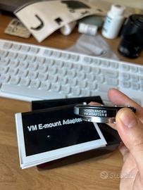 Adattatore Voigtlander VM per Sony E II