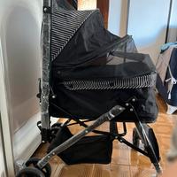 Passeggino per cani poccoli PawHut - nero