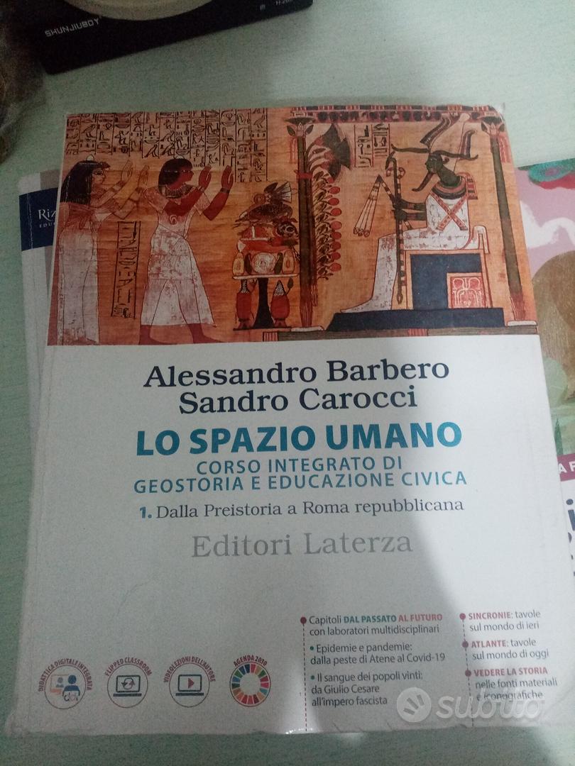 lo Spazio umano. Corso integrato di Geostoria e Educazione Civica.