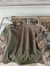 combat shirt flecktarn miltec taglia s