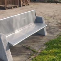 PANCHINA ACCIAIO INOX