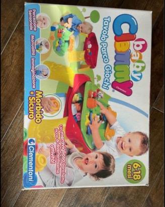 Tavolo Parco Giochi Baby Clammy + Blocks Set
