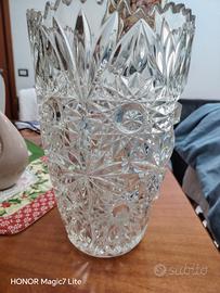 vaso in cristallo anni 50/60