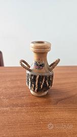 Porta candele alpino in legno, vintage