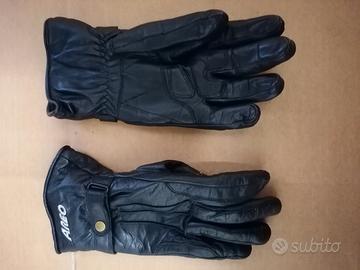 guanti in pelle invernali da moto 