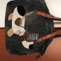 Borsa grande in Jeans shopping spiaggia